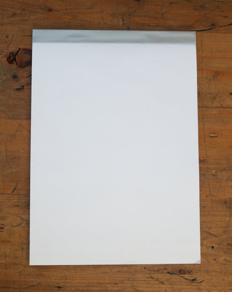 Boekblok A4 Blanco voor Navulbare Leren Schrijfmappen