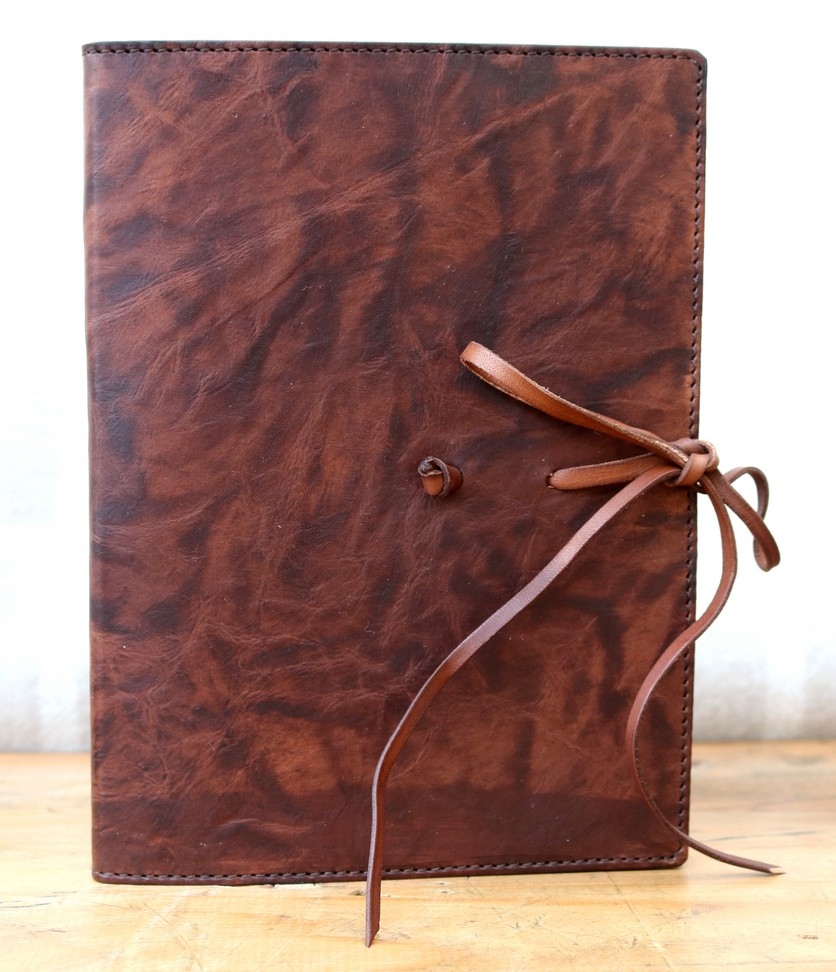 Schrijwinkel Linguetta Luxe Leren Schrijfmap A5 Navulbaar schrijwinkel kopen in de aanbieding