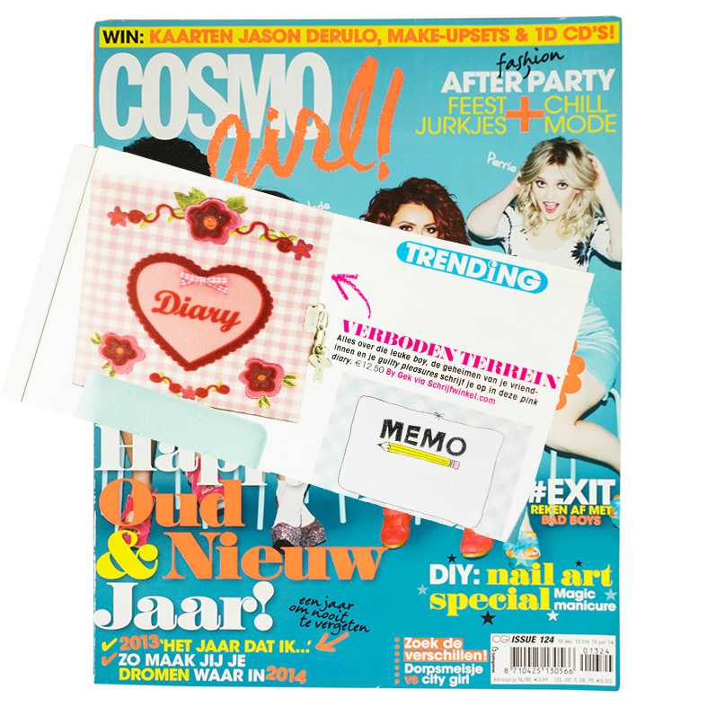 Schrijfwinkel.com in de Cosmo Girl